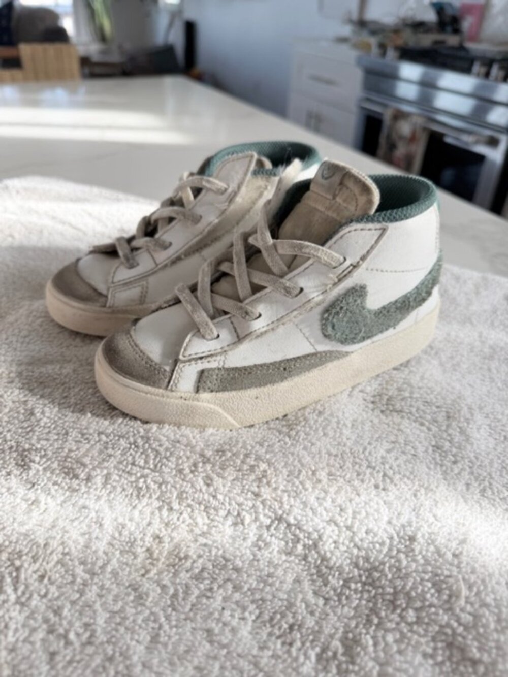 Toddler Nike Blazer Mid '77 WHITE/ BICOASTAL/ PHANTOM
